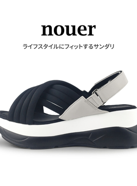 日系交叉带厚底凉鞋女2025夏季外穿百搭休闲通勤增高松糕底凉鞋