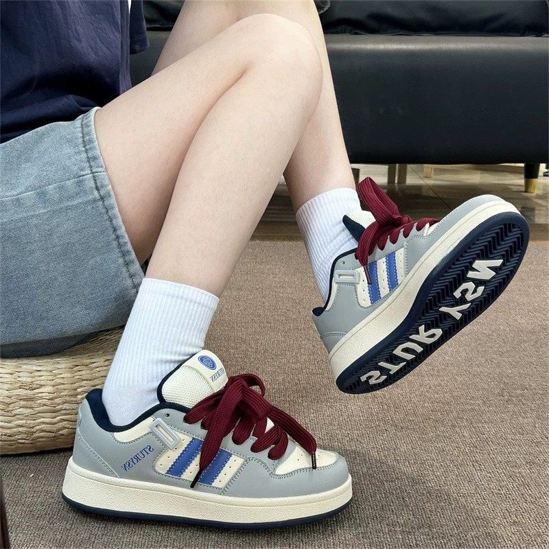 板鞋女2025新款冬季加绒加厚保暖百搭时尚舒适设计感小众复古女鞋,女鞋,棉鞋,淘宝优惠券,粉丝福利购,淘宝优惠卷