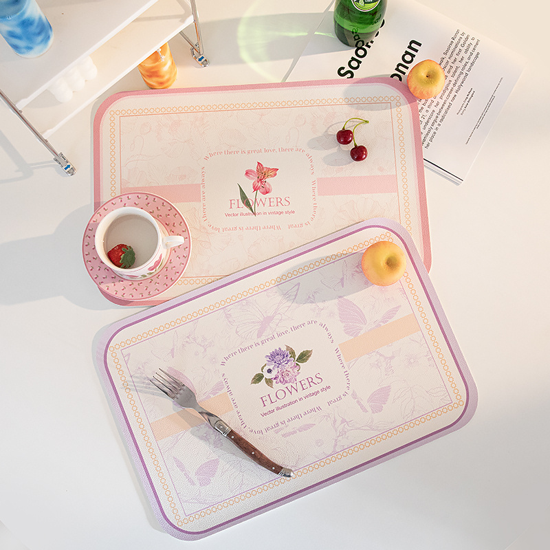 皮革餐垫餐桌隔热垫防烫防水桌垫