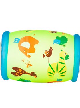 JILONG 婴儿游戏滚筒充气塑料 0-3岁宝宝益智玩具137204 送气泵