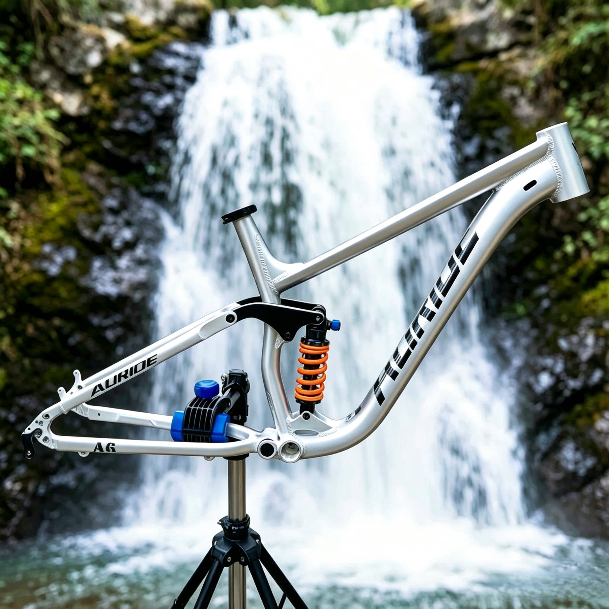 AURIDE速降软尾山地车架27.5寸赠送弹簧后胆软尾铝合金自行车架