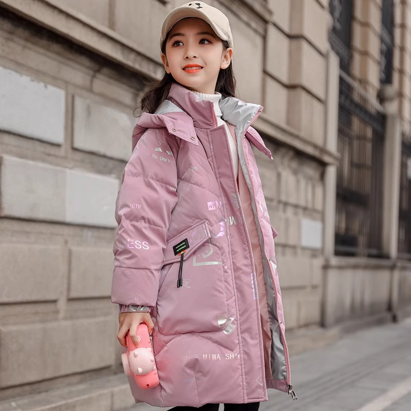 中长款加厚儿童羽绒服儿童
