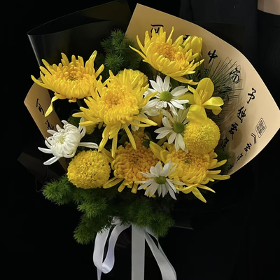 清明节祭祀同城上坟扫墓鲜花速递