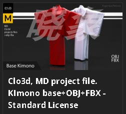 MD 服装资源  基础和服  3D模型