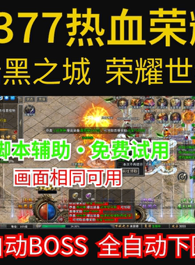 热血荣耀脚本9377暗黑之城沉默冰雪单职业传奇手游自动挂机辅助