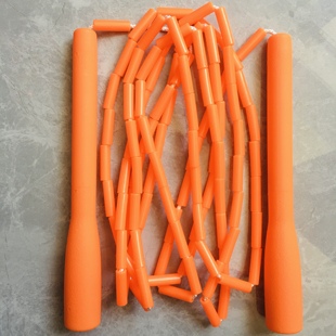 小飞儿童小学生初学花样表演中考体测成人健身燃脂硬竹节跳绳新款