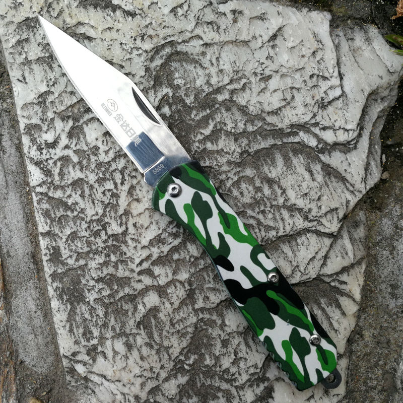 日美便携式精致工艺折叠水果刀