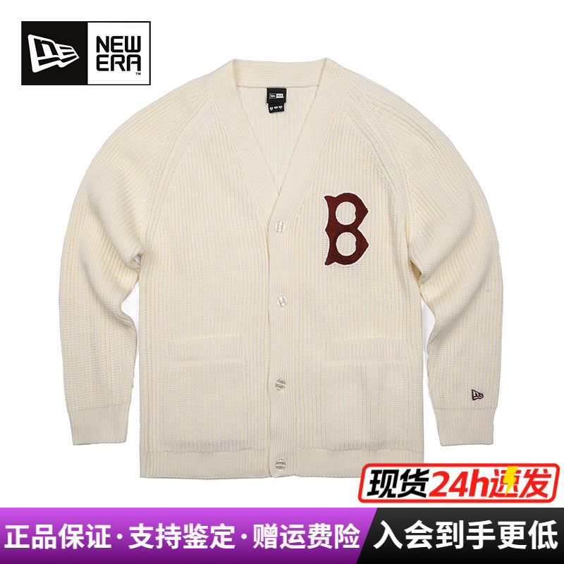 NewEra休闲MLB时尚开衫情侣毛衣