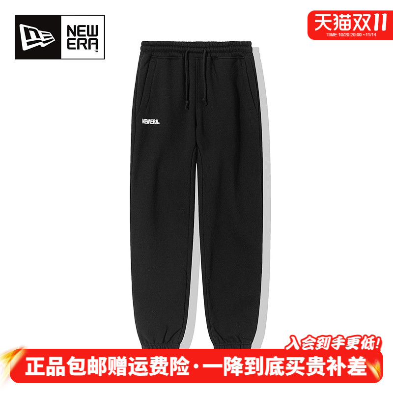 NewEra宽松舒适加绒休闲运动卫裤