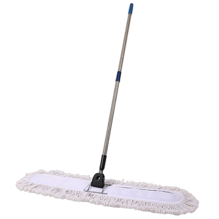 大号尘推平板套装酒店工厂长排一拖瓷砖地拖把擦地直推拖棉纱拖布