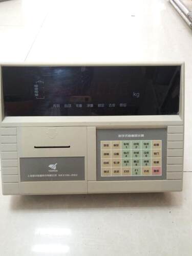 上海耀华数字式电子地磅显示器汽车衡仪表XK3190DS3Q1P磅单打印机