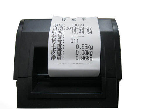 上海耀华电子地磅仪表XK3190A9DS3/8/10称重单小票磅单外置打印机