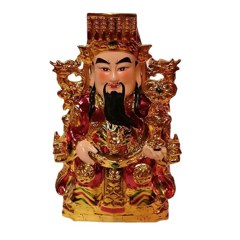 陶品玉帝王母玉皇大帝王母娘娘陶瓷神像佛像家居供奉客厅中式摆件