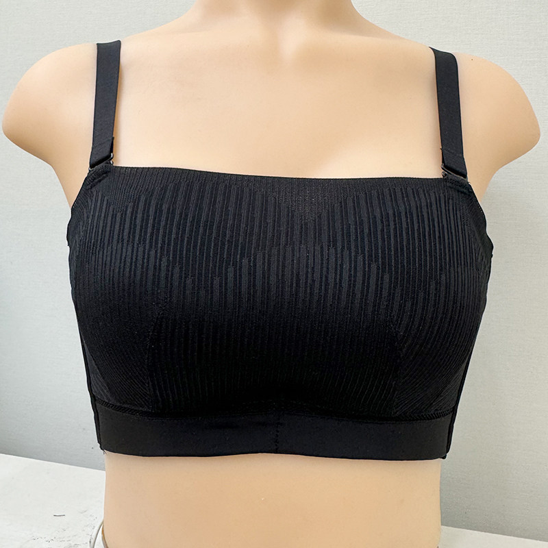专柜新品爱戴6721可拆带内衣抹胸式聚拢收副乳调整型茯苓透气文胸