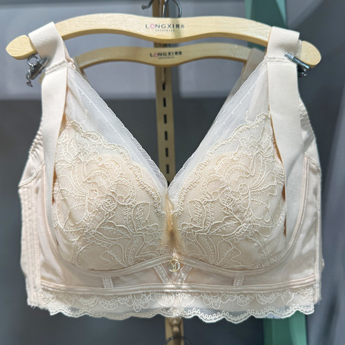 侧收副乳高端软钢圈内衣聚拢奢华
