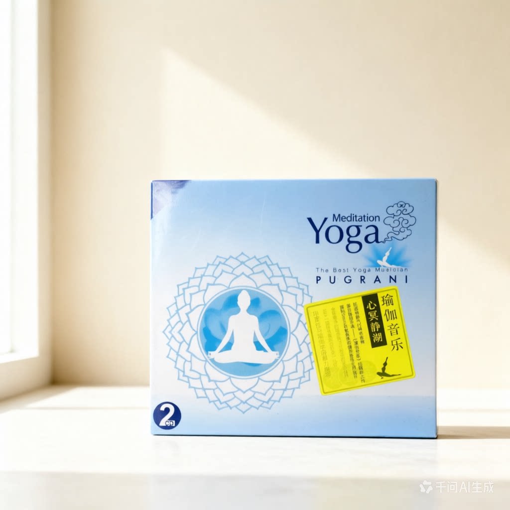 正版 心灵瑜珈音乐碟片 心冥静湖 2CD 舒缓放松疗养轻瑜伽音乐