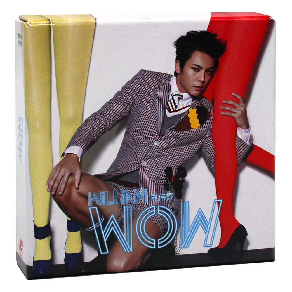 正版碟片 陈伟霆 WOW 2019专辑唱片 CD+写真拼图卡片