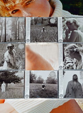 官方正版 霉霉专辑 泰勒斯威夫特Taylor Swift folklore CD赠书签