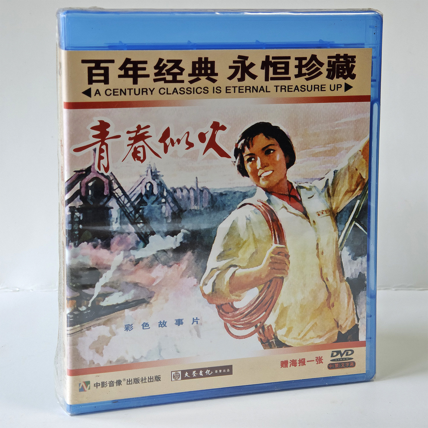 正版经典老电影碟片光盘 青春似火 1DVD 主演：杨雅琴 辛静 鲁非