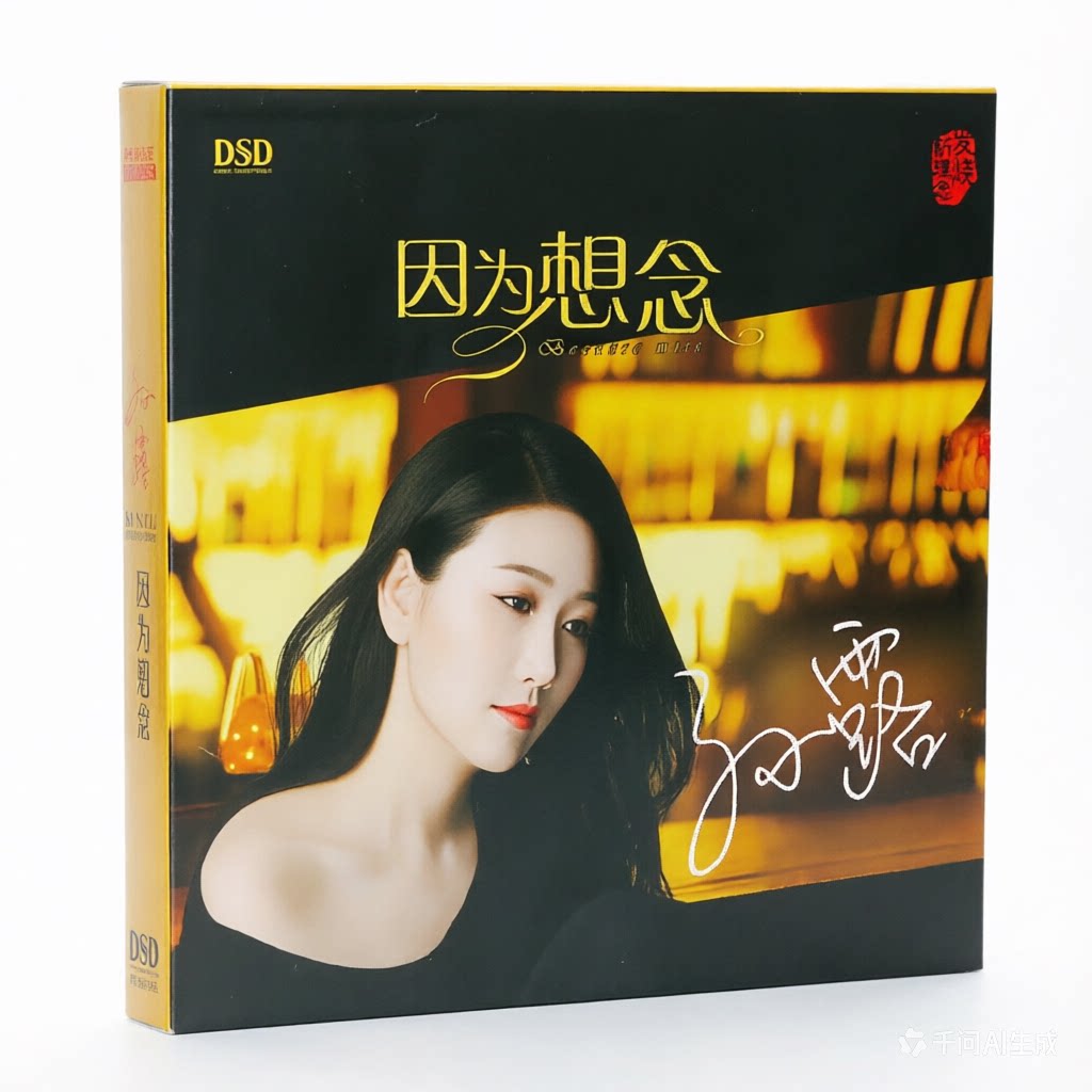 孙露 发烧车载碟片 2016新专辑 因为想念 DSD CD 孙露专辑CD