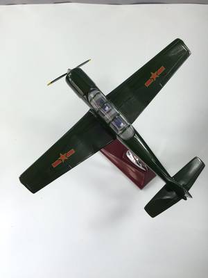 /初教六模型飞机模型初级教练机教学模型CJ-6仿真模型