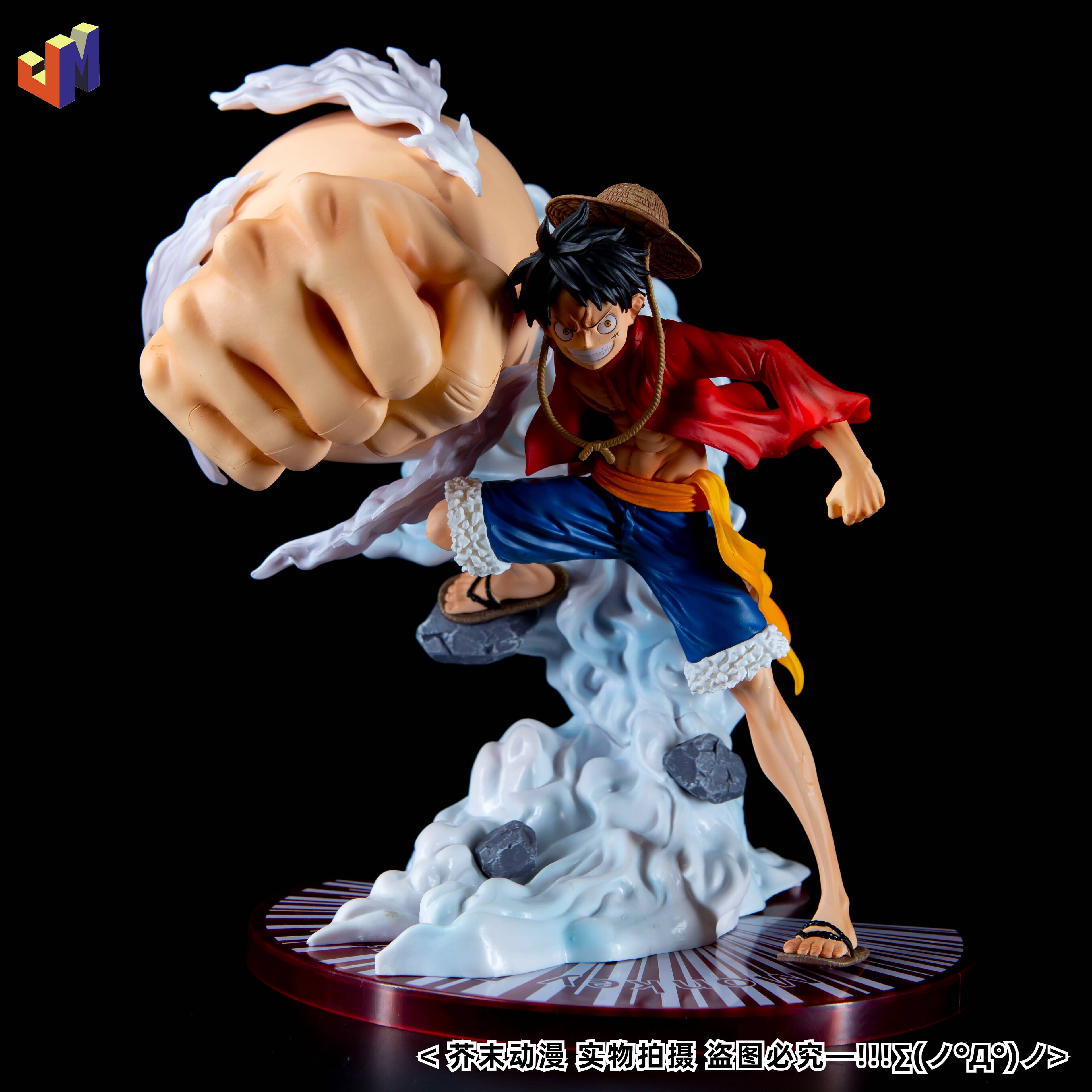 海贼王gk系列bt蒙奇d路飞三档武装鬼岛战斗手办礼物模型桌面摆件