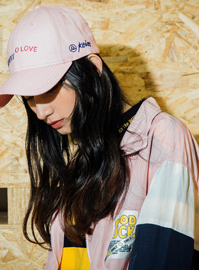 keios男女韩版棒球帽休闲百搭情侣学生遮阳防晒潮牌鸭舌帽女户外