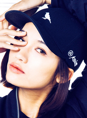 KEIOS VEIL棒球帽鸭舌帽潮牌男女帽子遮阳帽夏小帽围可调节 硬顶