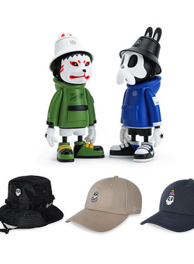 KEIOS x LTNC限量联名款玩具帽款组合套装老爹帽渔夫帽弯檐帽潮品