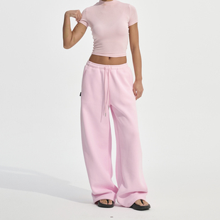 加绒休闲裤 女香蕉裤 厚款 长裤 保暖显瘦运动裤 Decemarch秋冬新款