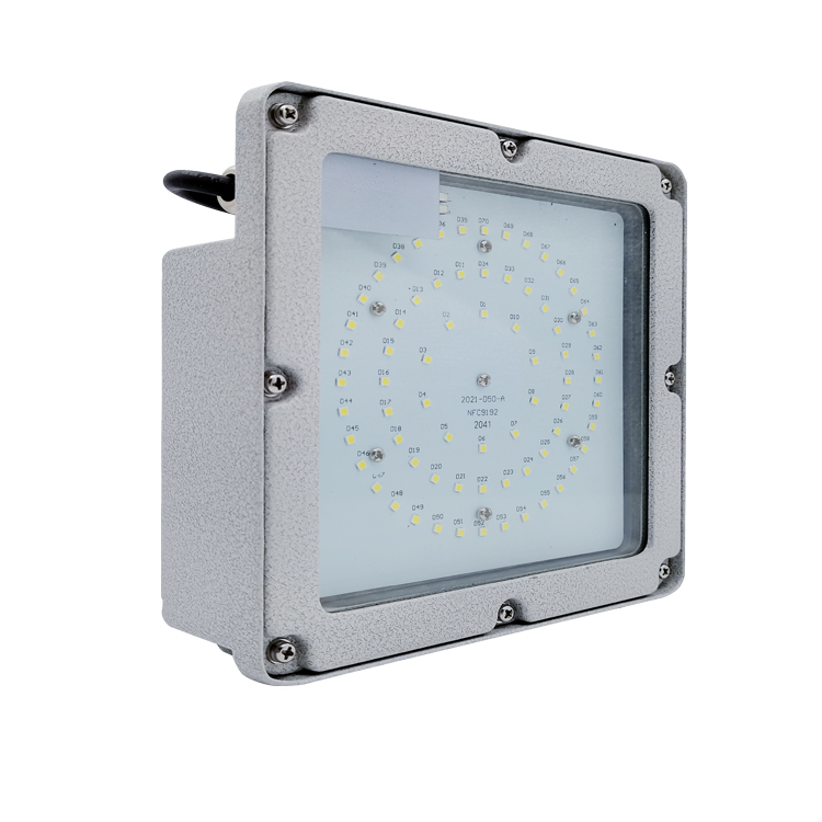 海洋款NFC9192 LED平台灯一体化压铸防尘防腐壁装防眩灯70W 100W