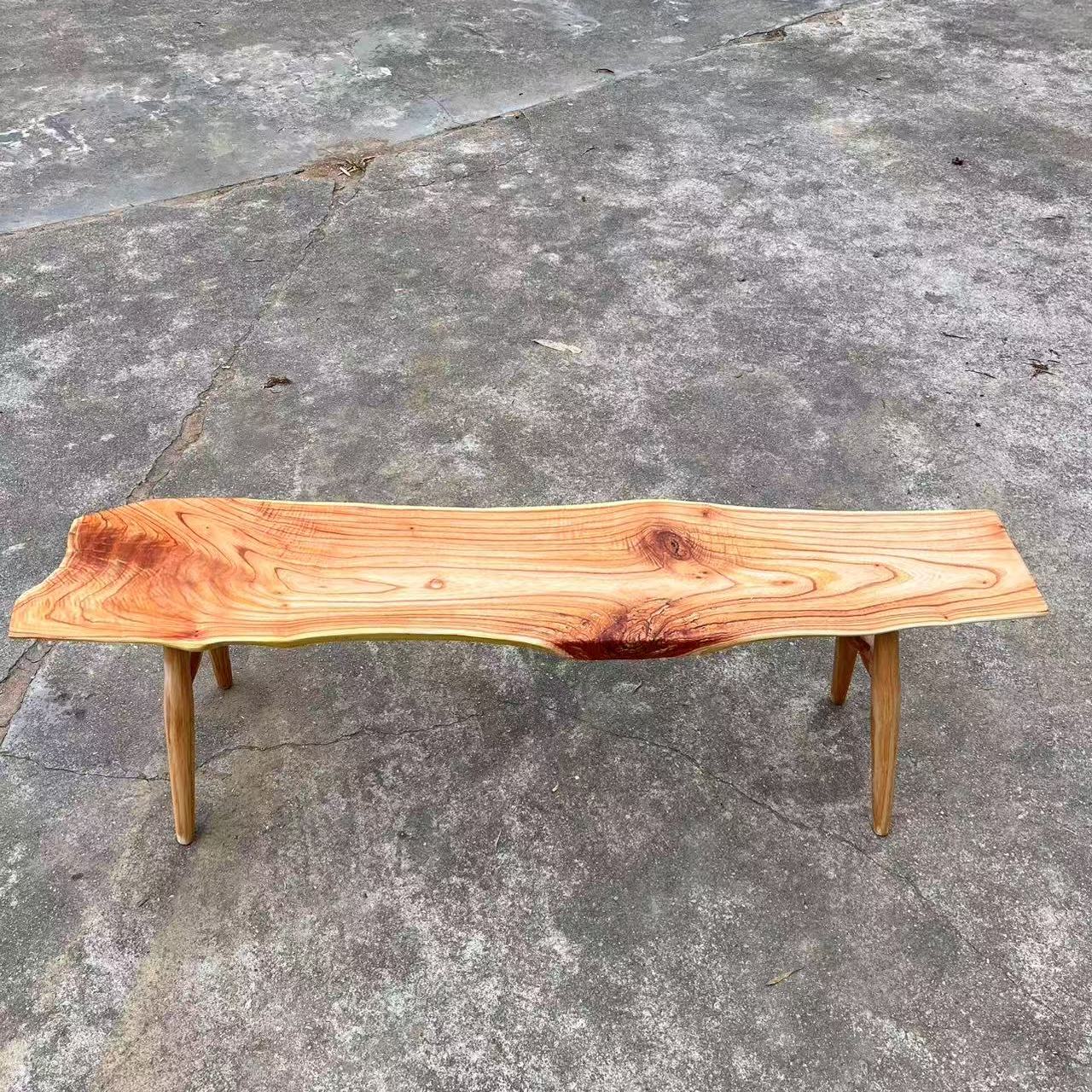 长板凳实木凳子换鞋凳木凳简约凳子原木茶凳玄关凳床尾凳手工木作