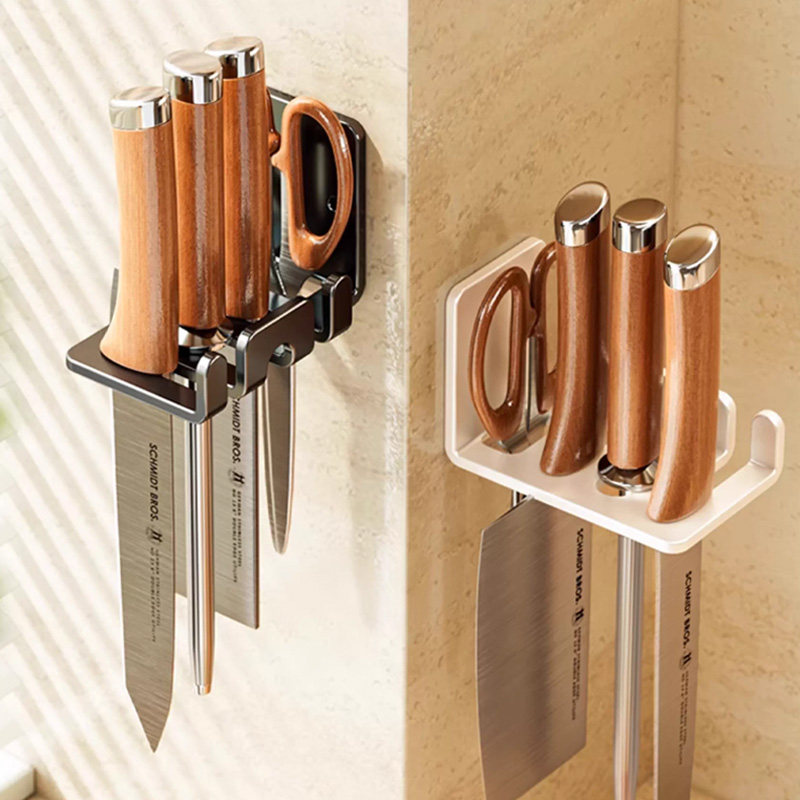 不锈钢厨房刀架置物架壁挂式多功能刀具收纳2026新款菜刀放置刀座,厨房/烹饪用具,刀架,淘宝优惠券,粉丝福利购,淘宝优惠卷