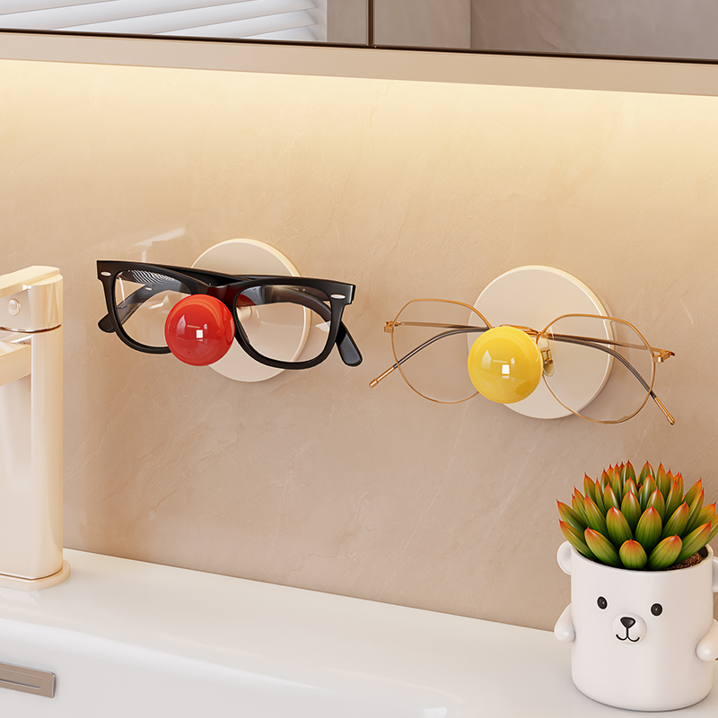 磁吸眼镜展示挂钩陈列道具装饰墨镜支架多层收纳近视眼镜放置架子