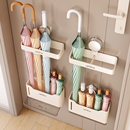 吸盘雨伞挂钩置伞架壁挂门后入户伞置物架子玄关家用收纳盒免打孔