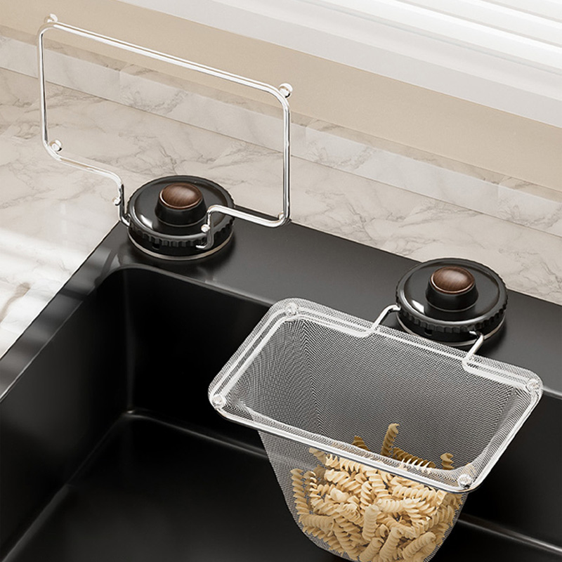 吸盘水槽沥水过滤篮家用厨房