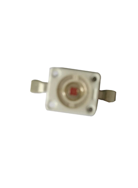 LED黄光60701W3W 590-595NM金线铜支架装饰景观用大功率灯珠黄色