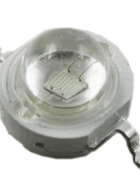 1到3W紫蓝光荧光大功率led灯珠420-430nm铜支架纯金线正品紫色光