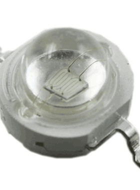 厂家直销3W大功率UV紫光400-405紫外线装饰灯用LED铜支架紫色光