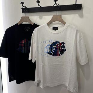 香港專櫃代購agnes b.恐龍圖案短袖圓領百搭寬鬆T恤 24秋冬女裝