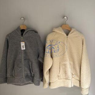 香港专柜代购to b.by agnes b.時尚拉鍊帶帽長袖外套 24秋冬女款