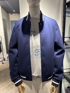 香港專櫃代購agnes b HOMME時尚立領拉鍊百搭長袖外套 24春夏男款