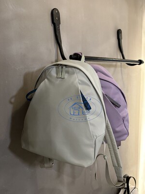 純色百搭輕便女雙肩背包書包