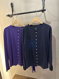 香港專櫃代購agnes b.HOMME經典款按扣百搭薄款長袖外套 23春夏男