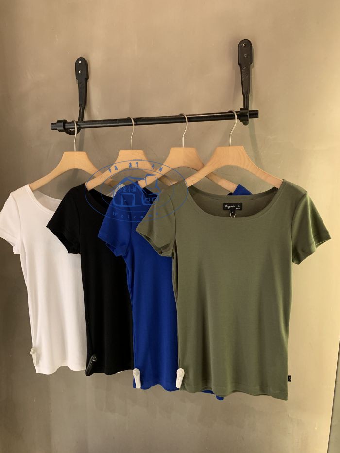 經典款簡約純色短袖圓領百搭T恤