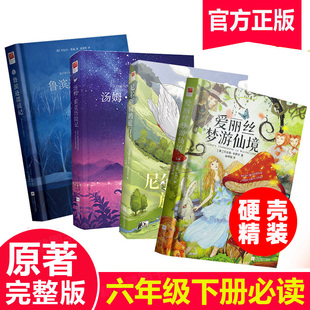 汤姆索亚历险记+鲁宾逊漂流记+爱丽丝梦游仙境+尼尔斯骑鹅旅行记 江苏文艺出版社 等  KC