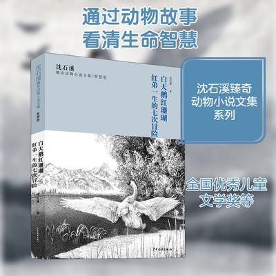 沈石溪臻奇动物小说文集/智慧卷 白天鹅红珊瑚 红弟一生的七次冒险 少年儿童出版社 沈石溪 著 QG