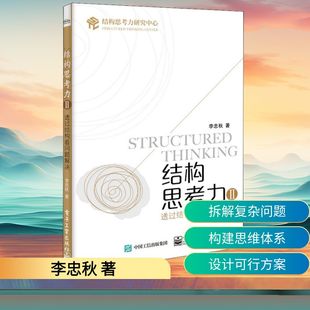 电子工业出版 透过结构看问题解决 社 李忠秋 结构思考力 著
