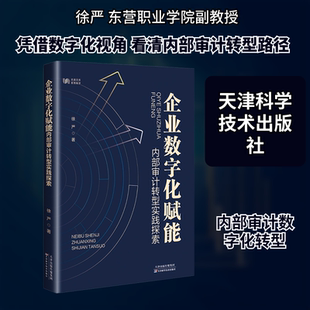 企业数字化赋能内部审计转型实践探索 天津科学技术出版社 徐严 著 著 管理学理论/MBA
