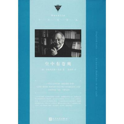 空中有苍鹰 人民文学出版社 (德)西格弗里德·伦茨(Siegfried Lenz) 著 朱刘华 译 外国小说  KC